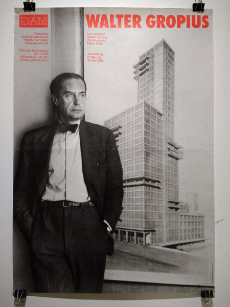 Walter Gropius - Der Architekt Walter Gropius (Poster)