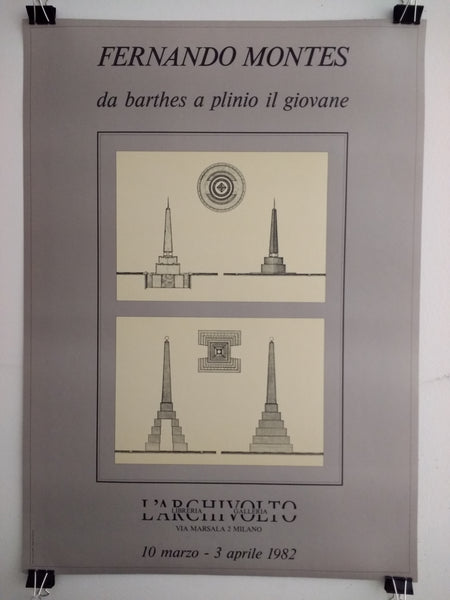 Fernando Montes - Da Barthes A Plinio Il Giovane (Poster)