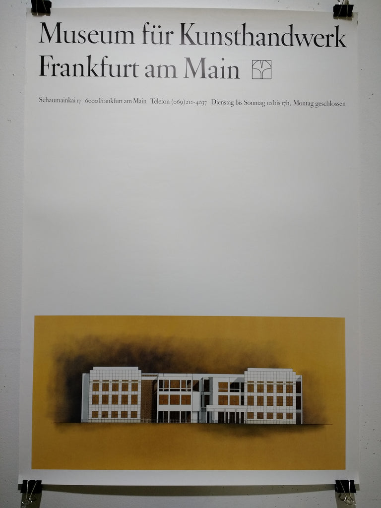 Museum Fur Kunsthandwerk - Frankfurt am Main (Poster)