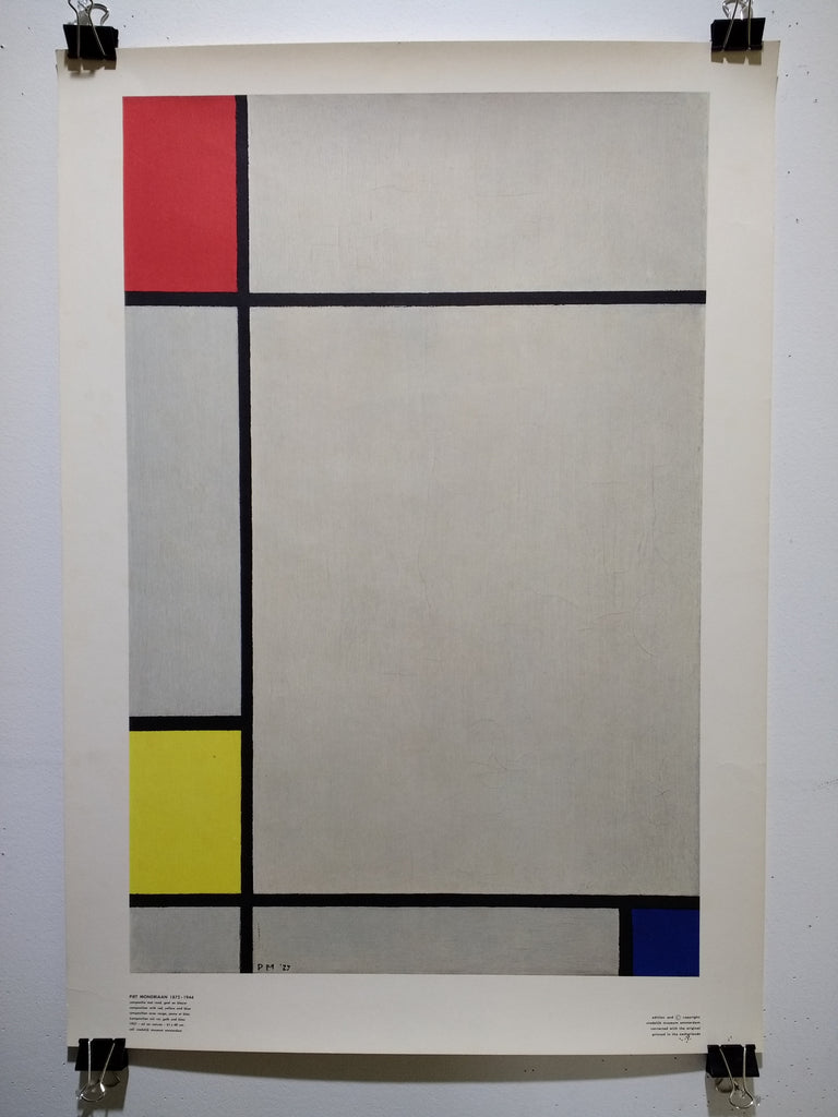 Piet Mondriaan 1872-1944 (Poster)
