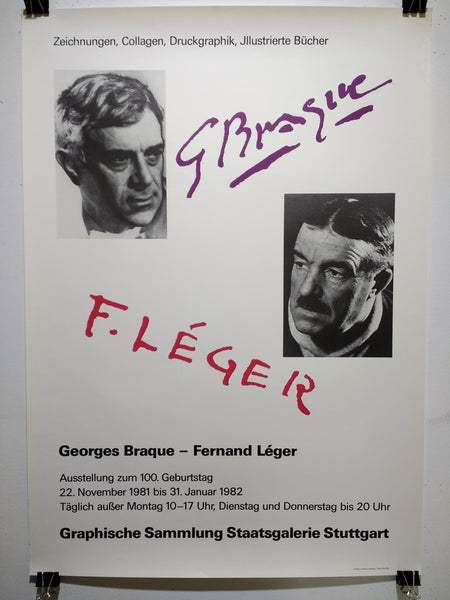 Georges Braque - Fernand Leger (Poster)