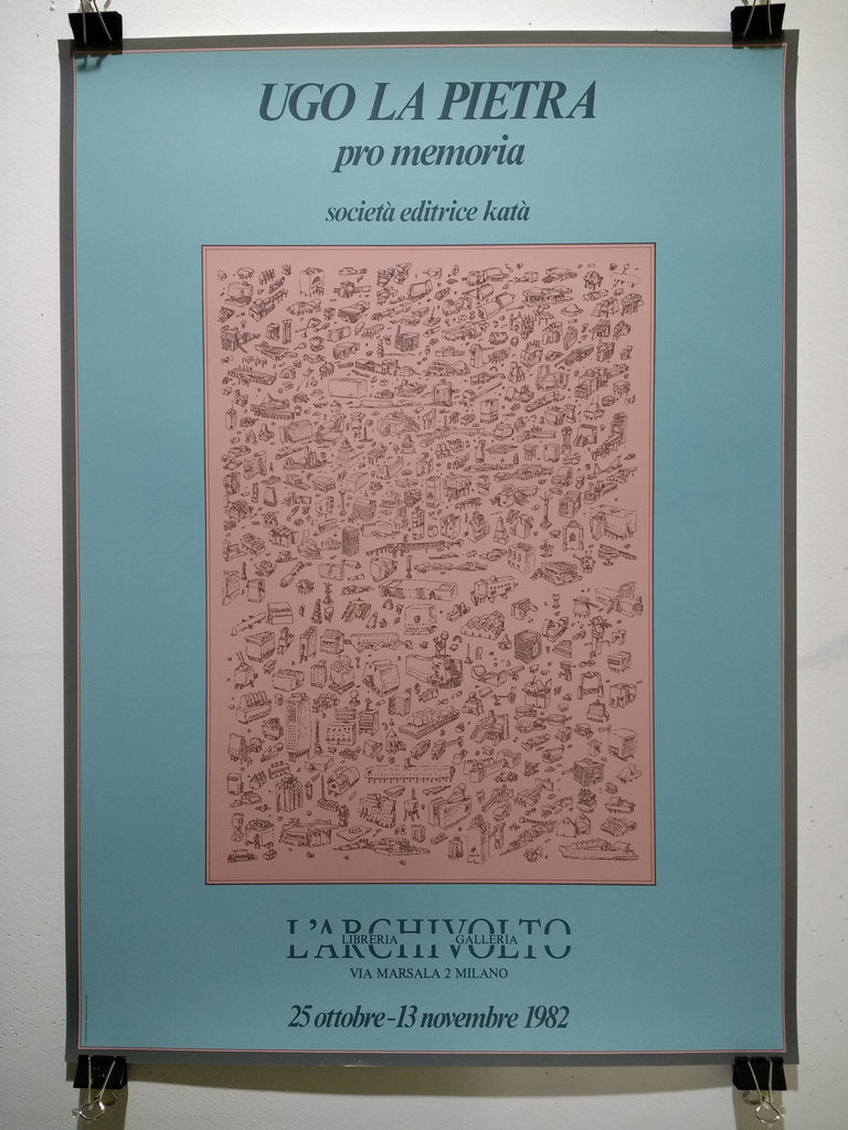 Ugo La Pietra - Pro Memoria (Poster)