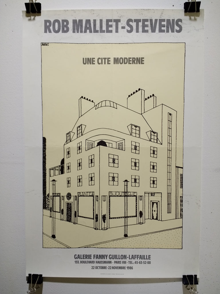 Rob Mallet-Stevens - Une Cite Moderne (Poster)