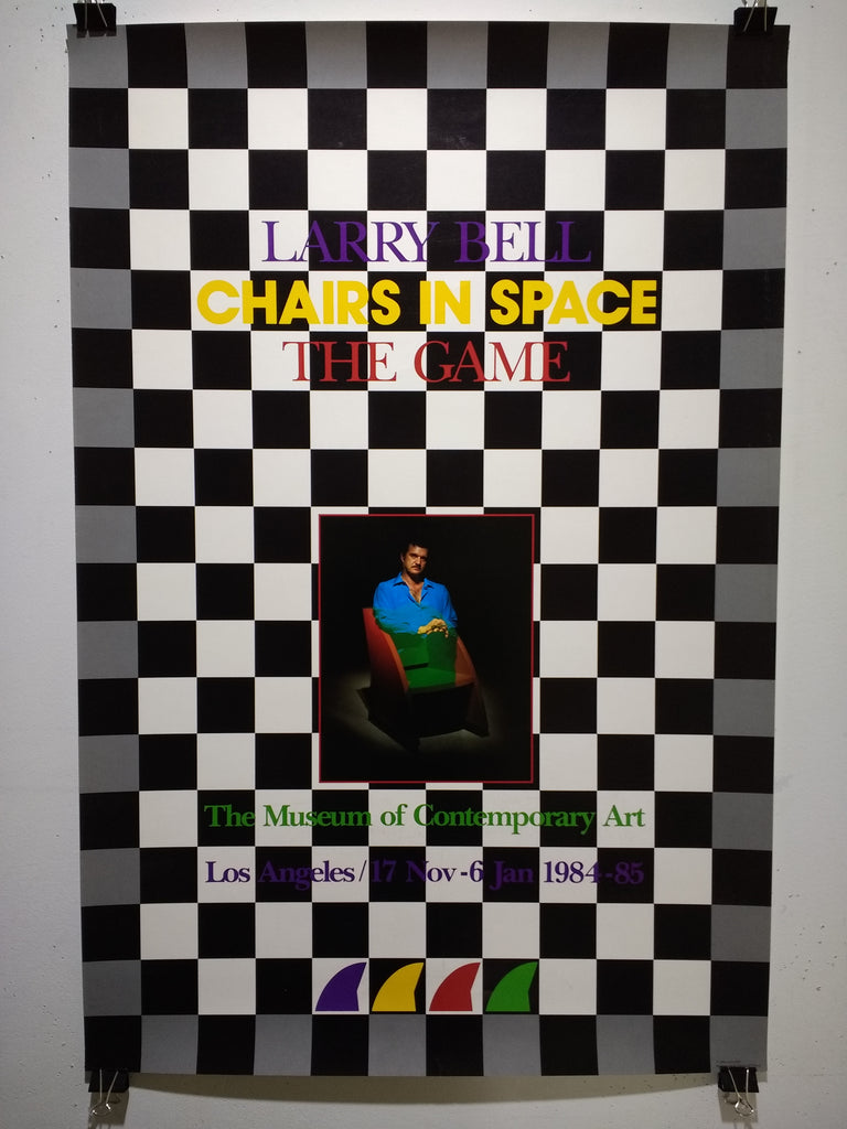 Larry Bell - Chairs In Space - The Game (Poster)