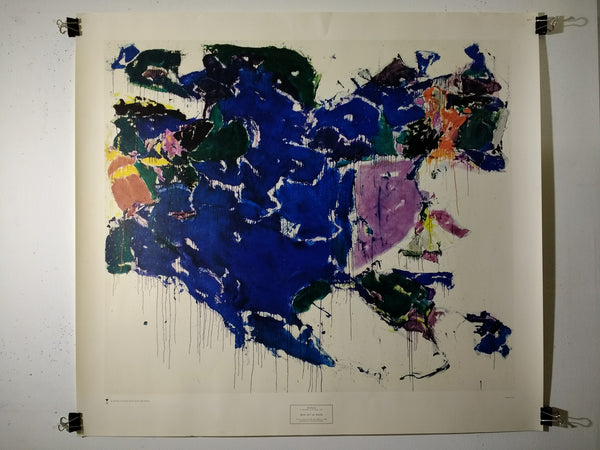 Sam Francis - Blue Out Of White (Poster)