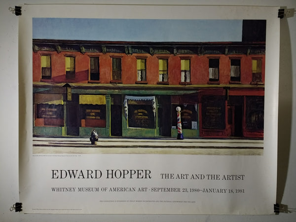 Edward Hopper - The Art And The Artist (Poster)