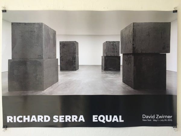 Richard Serra - Equal (Poster)