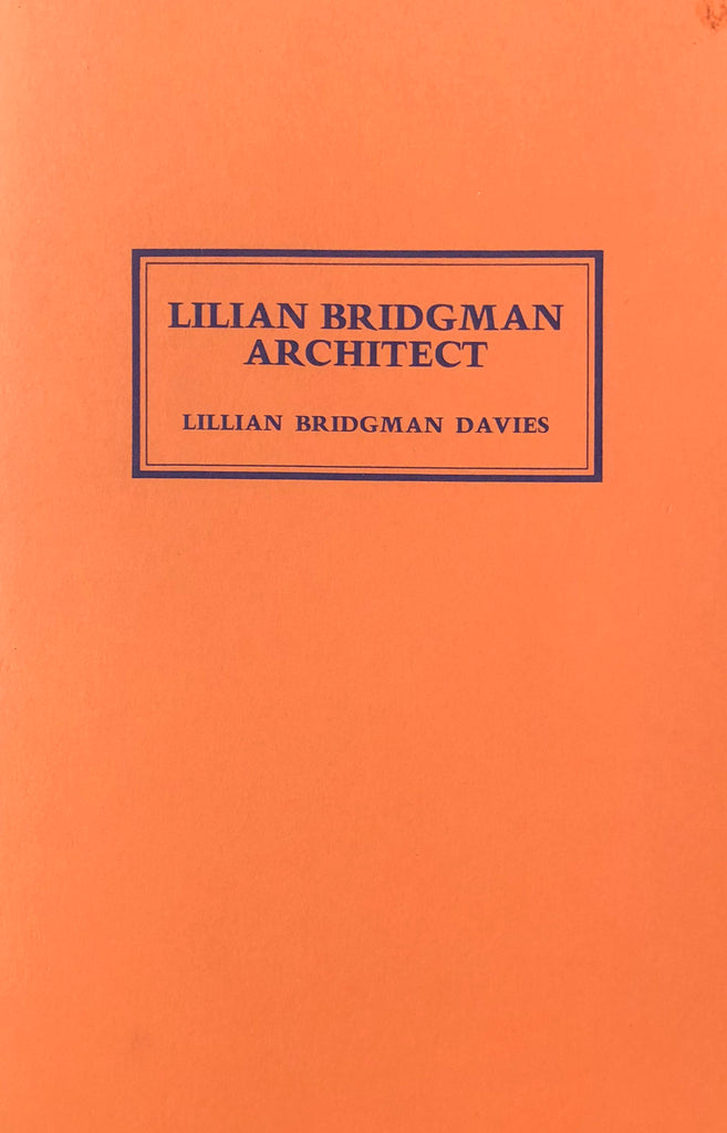 Lilian Bridgman Architect