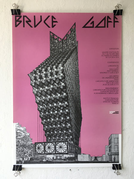 Bruce Goff Exposition Poster