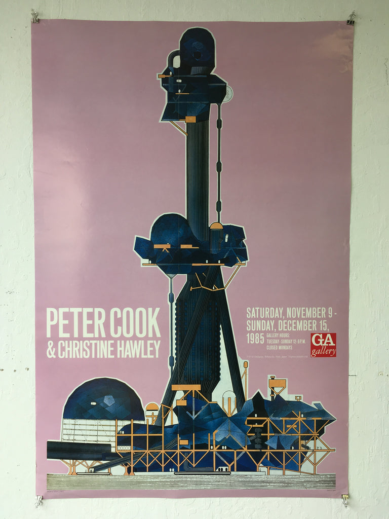 Peter Cook & Christine Hawley - Montreal Tower (Poster)