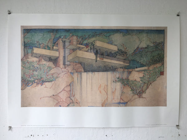 Frank Lloyd Wright, Fallingwater Poster