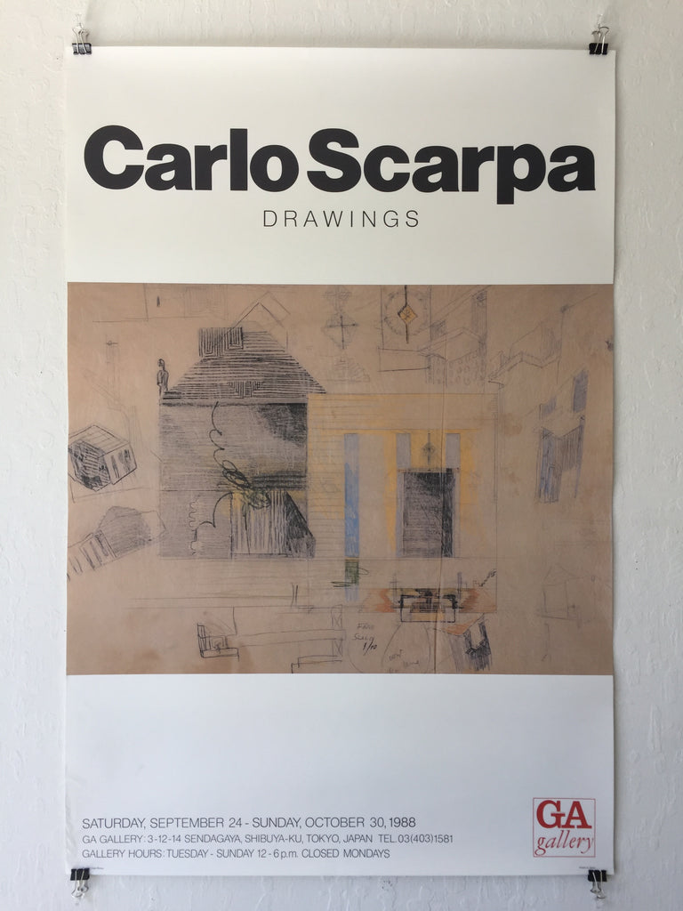 Carlo Scarpa - Drawings (Poster)
