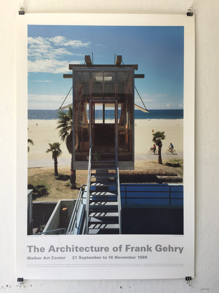 Frank Gegry - The Architecture of Frank Gehry 1983-1984 (Poster)
