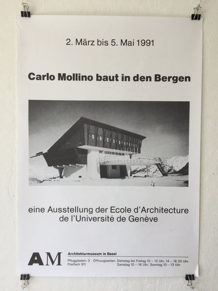 Carlo Mollino baut in den Bergen