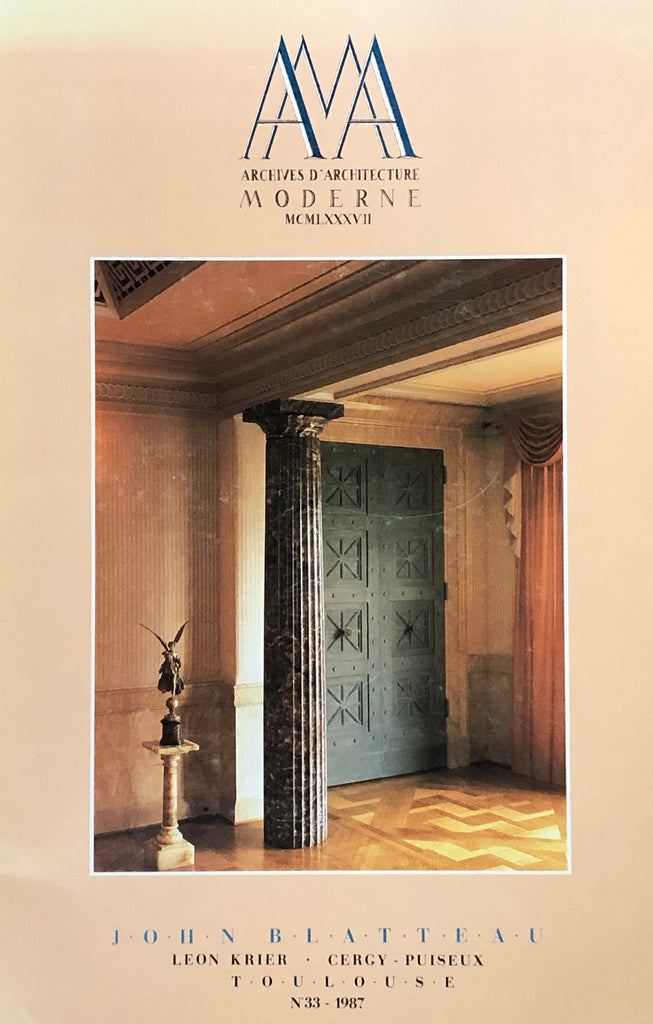 Archives D'Architecture Moderne: John Blatteau
