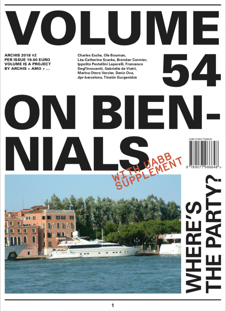 VOLUME 54: ON BIENNIALS