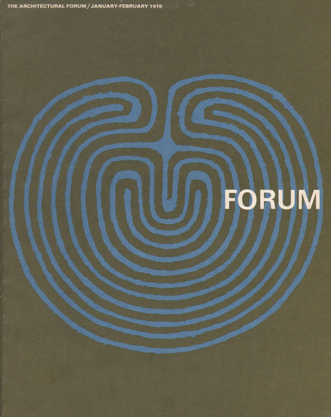 Architectural Forum Jan-Feb 1970 - Featuring Articles On San Francisco/Bay Area (Ephemera)