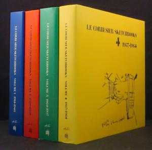 Le Corbusier Sketchbooks  4 Volumes