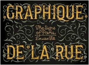 Graphique  De La Rue   The Signs of Paris