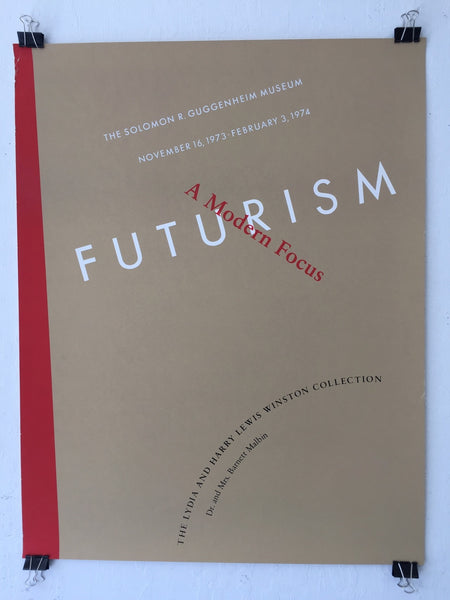 Futurism - A Modern Focus (Poster)