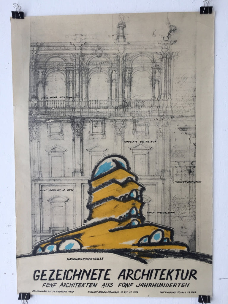 Erich Mendelsohn - Gezeichnete Architektur (Poster)
