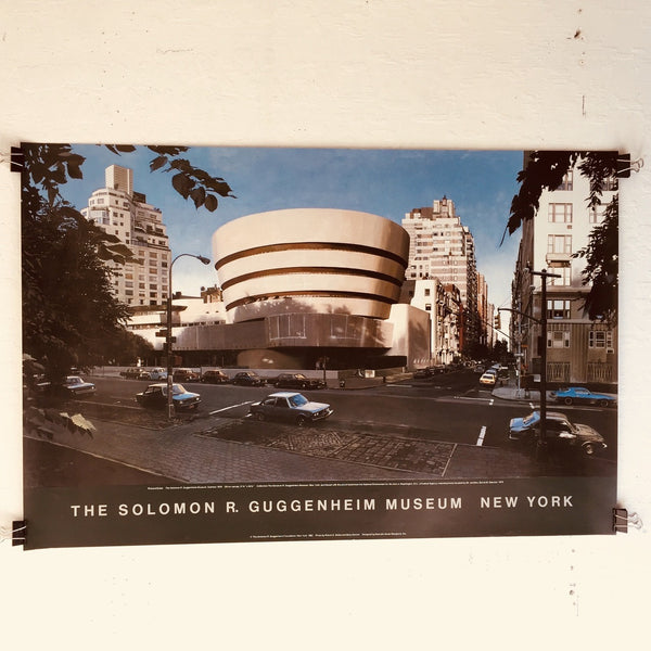 Frank Lloyd Wright - The Solomon R. Guggenheim Museum (Poster)