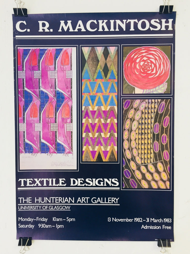 C.R. Macintosh - Textile Designs (Poster)