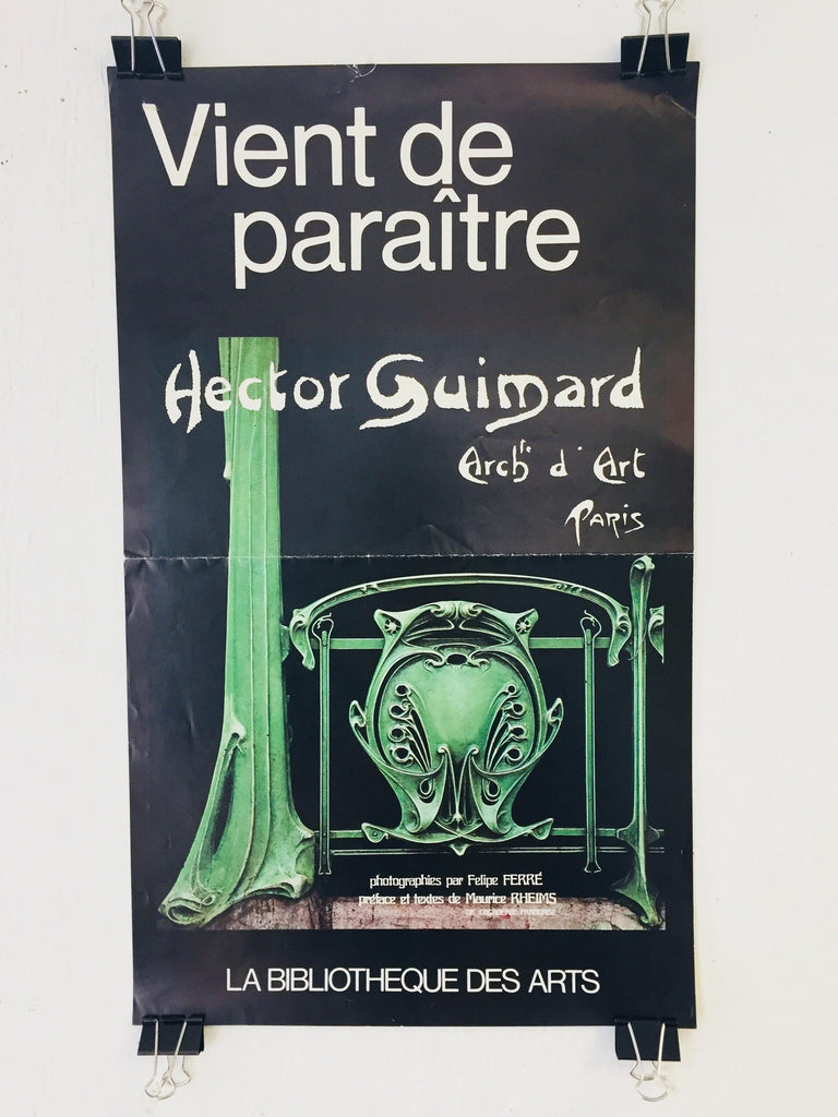 Hector Guimard - Vient De Paraitre - Arch D’Art - Paris (Poster)