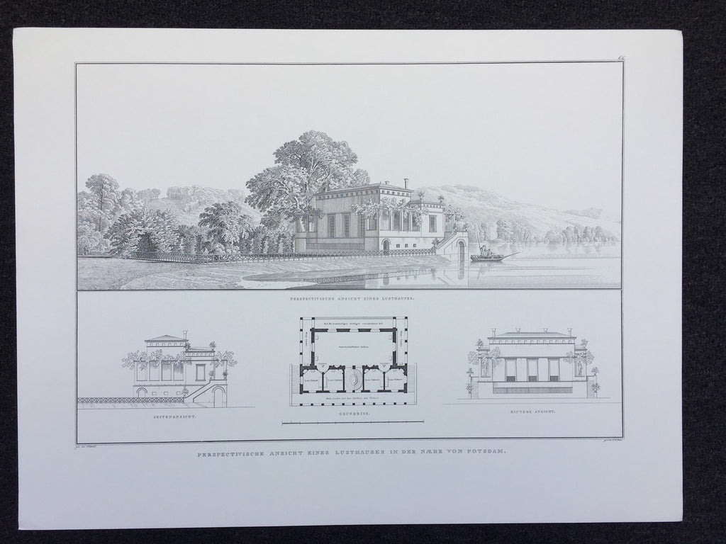 Karl Friedrich Schinkel - Lusthaus - Potsdam (Poster)