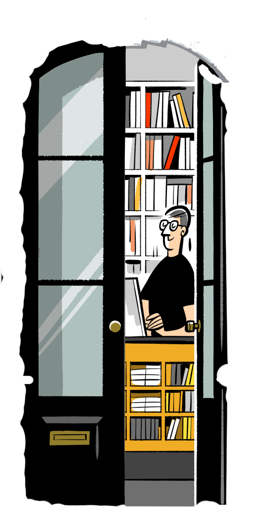 Open door illustration